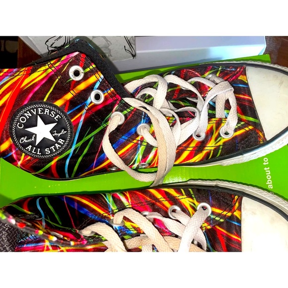 Chuck Taylor all star converse pride mens Sz 6 womens Sz 8 EU Sz 39 - Picture 4 of 8